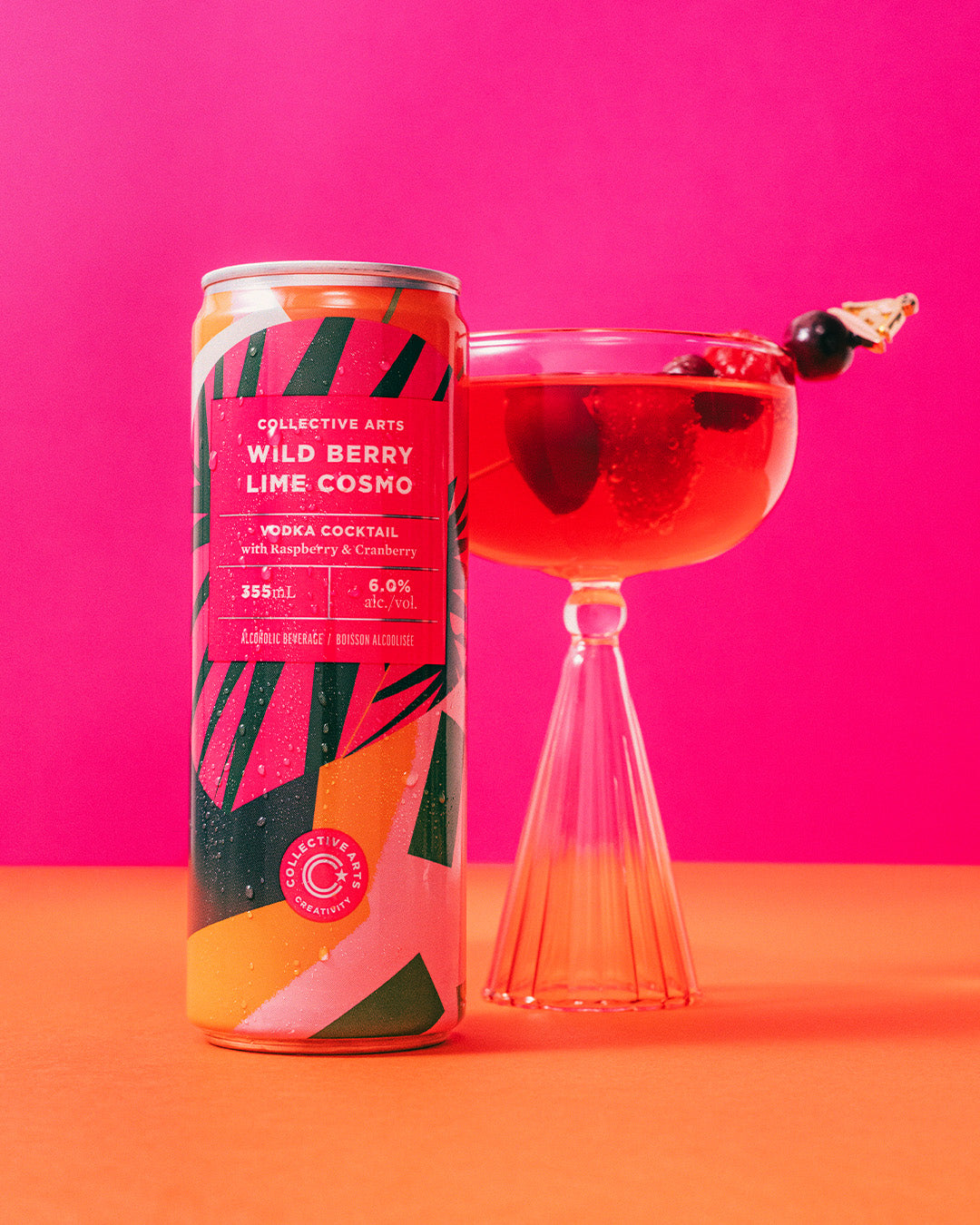 Wild Berry Lime Cosmo