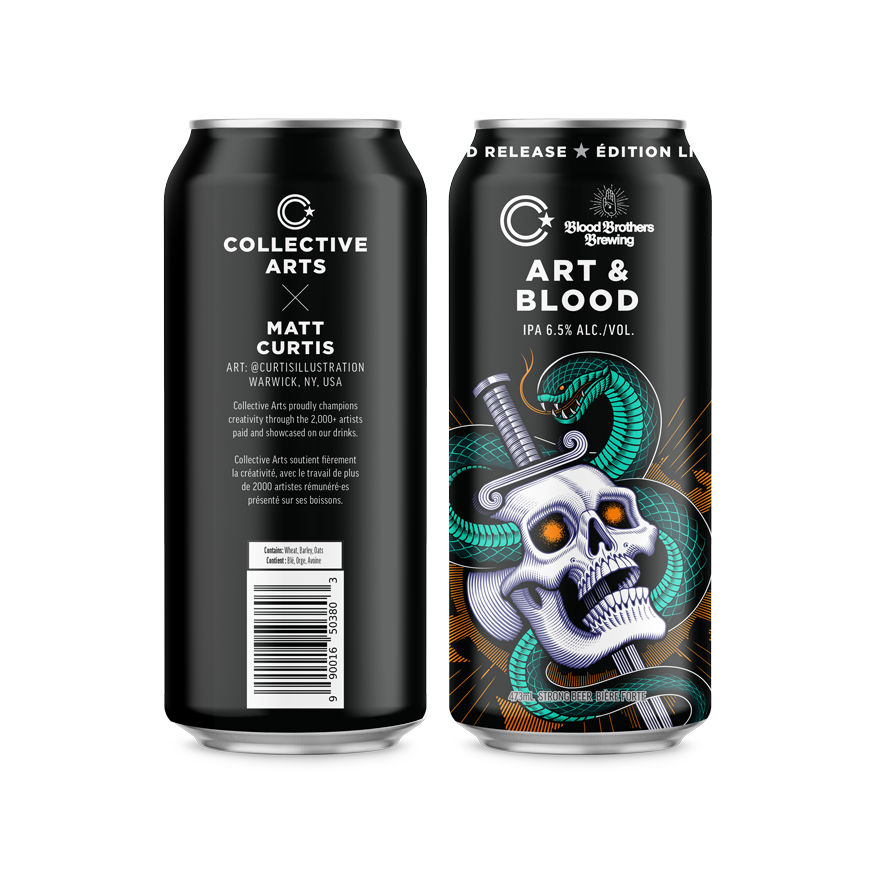 Art & Blood IPA (Blood Brothers Brewing Collab)