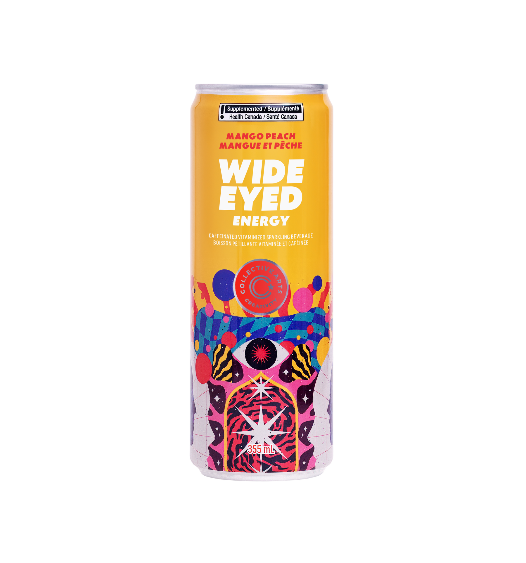 Mango Peach MAX (140mg) | Wide Eyed Energy