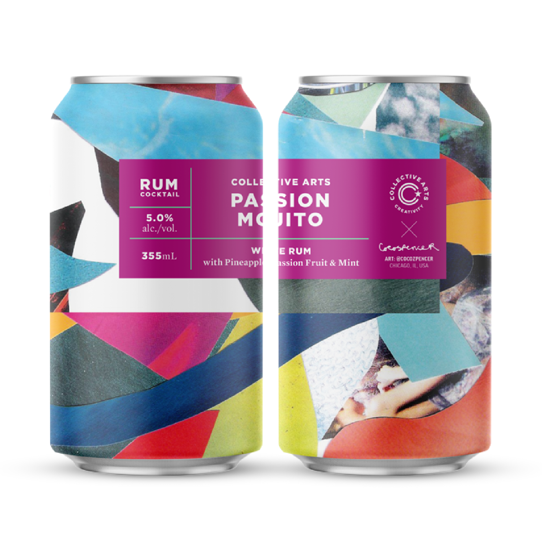Passion Mojito Rum Cocktail
