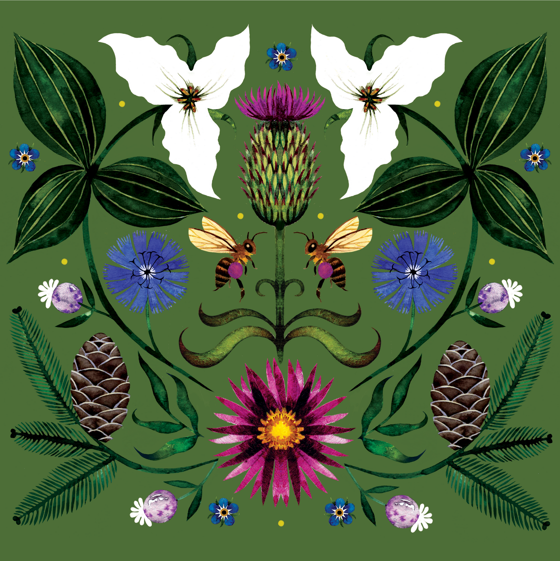 Gosia Komorski | Trail Loop | Print