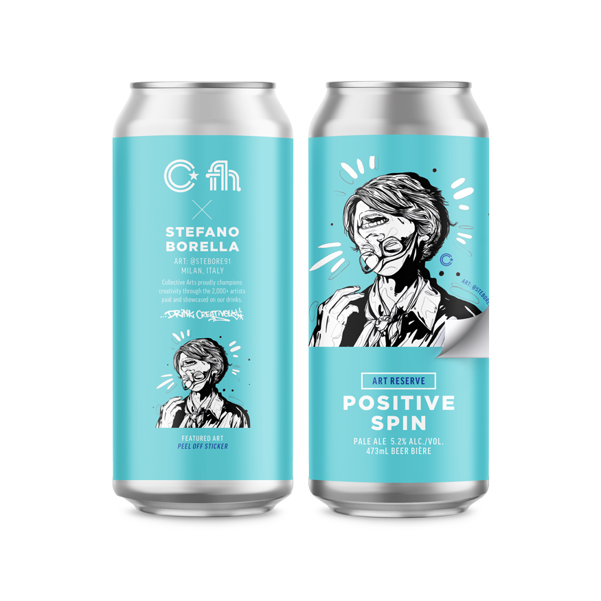 Positive Spin Pale Ale | Art Reserve