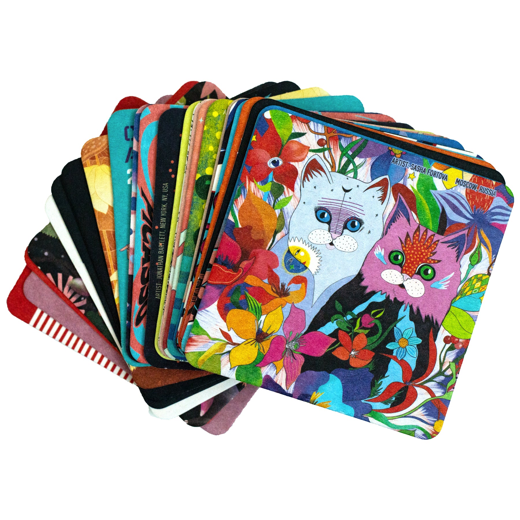 Coasters: Mix Pack (24 coasters)