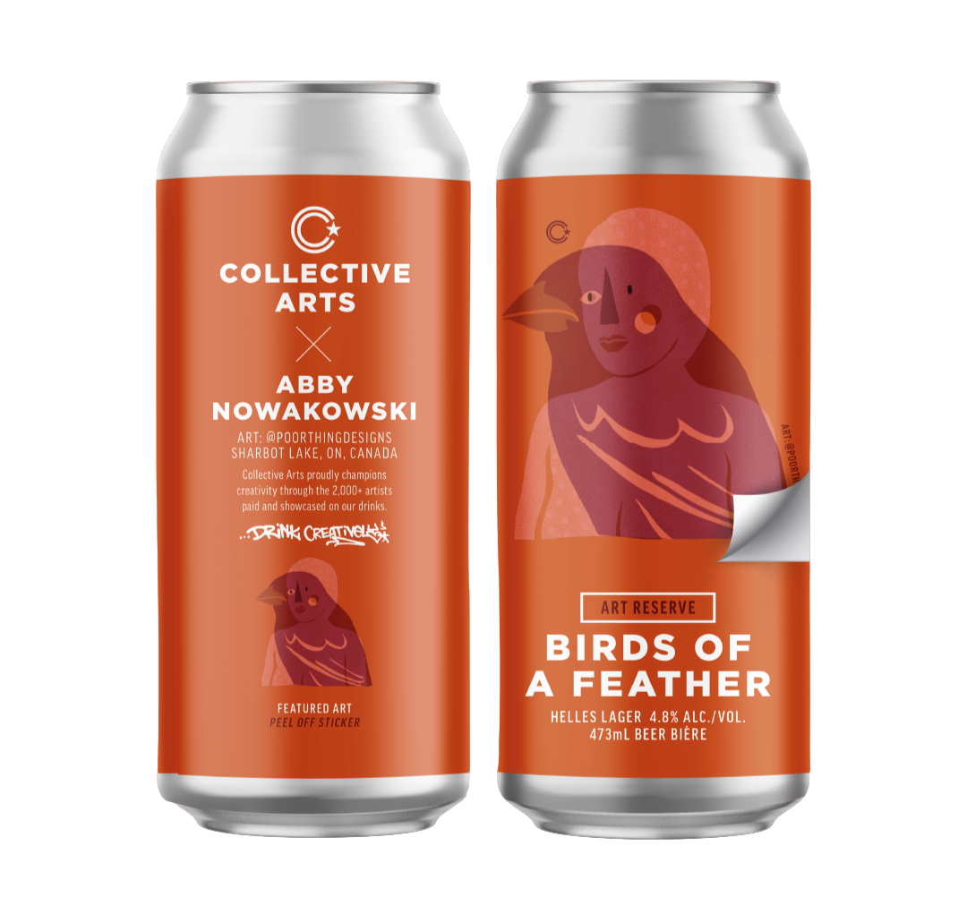 Birds of a Feather Helles Lager | Art Reserve