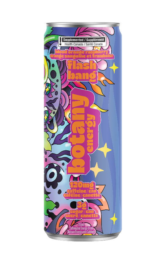 Botany Energy Flash Bang Raspberry Blood Orange