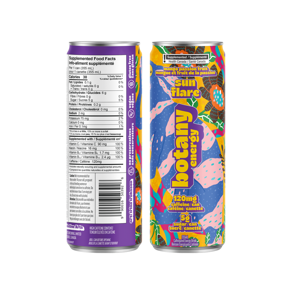 Botany Energy Sun Flare Mango Passionfruit