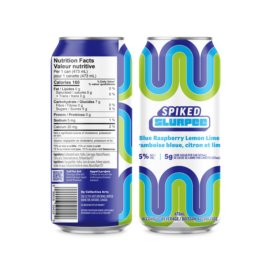 Blue Raspberry Lemon Lime SPIKED SLURPEE®