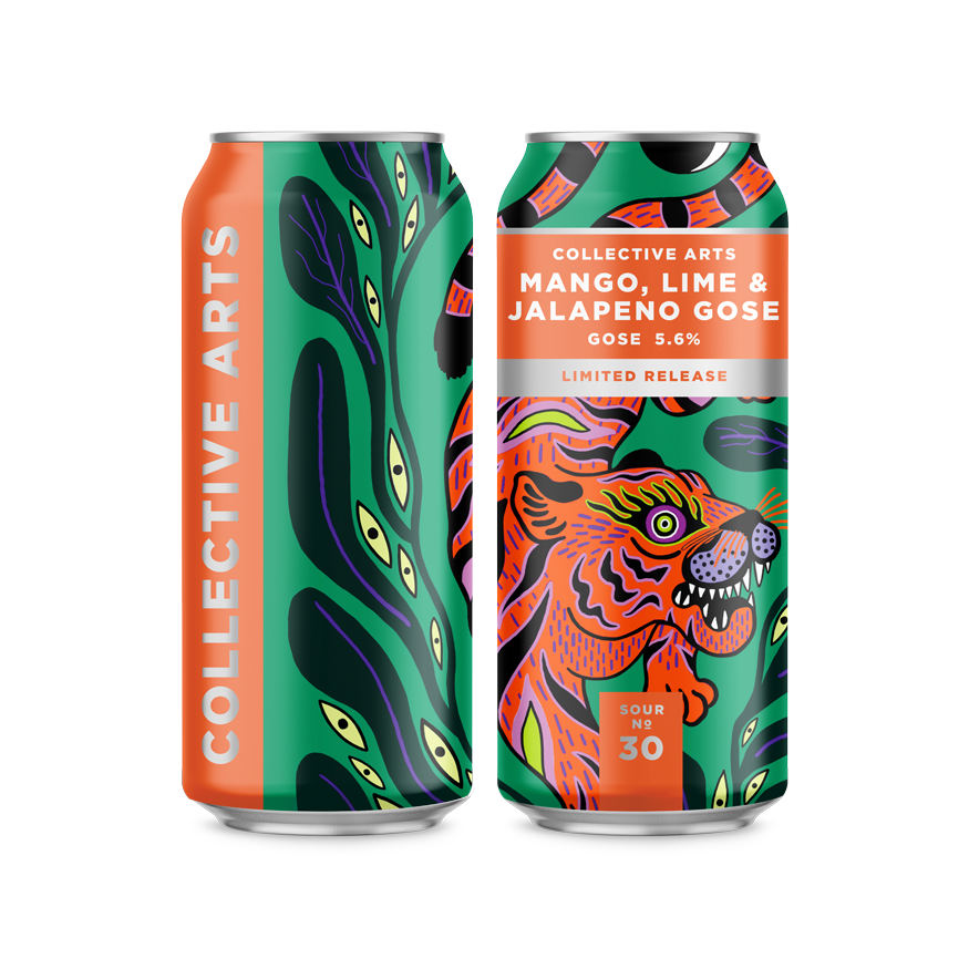 Collective Arts Mango, Lime & Jalapeno Gose Collective Arts Mango, Lime & Jalapeno Gose