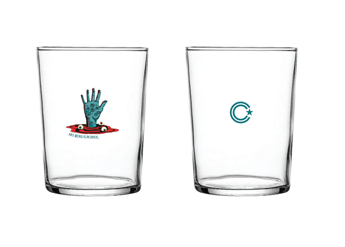 cris.is.in.crisis | Tumbler Glass