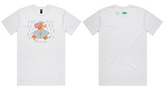 Rain Duck Art | White T-Shirt