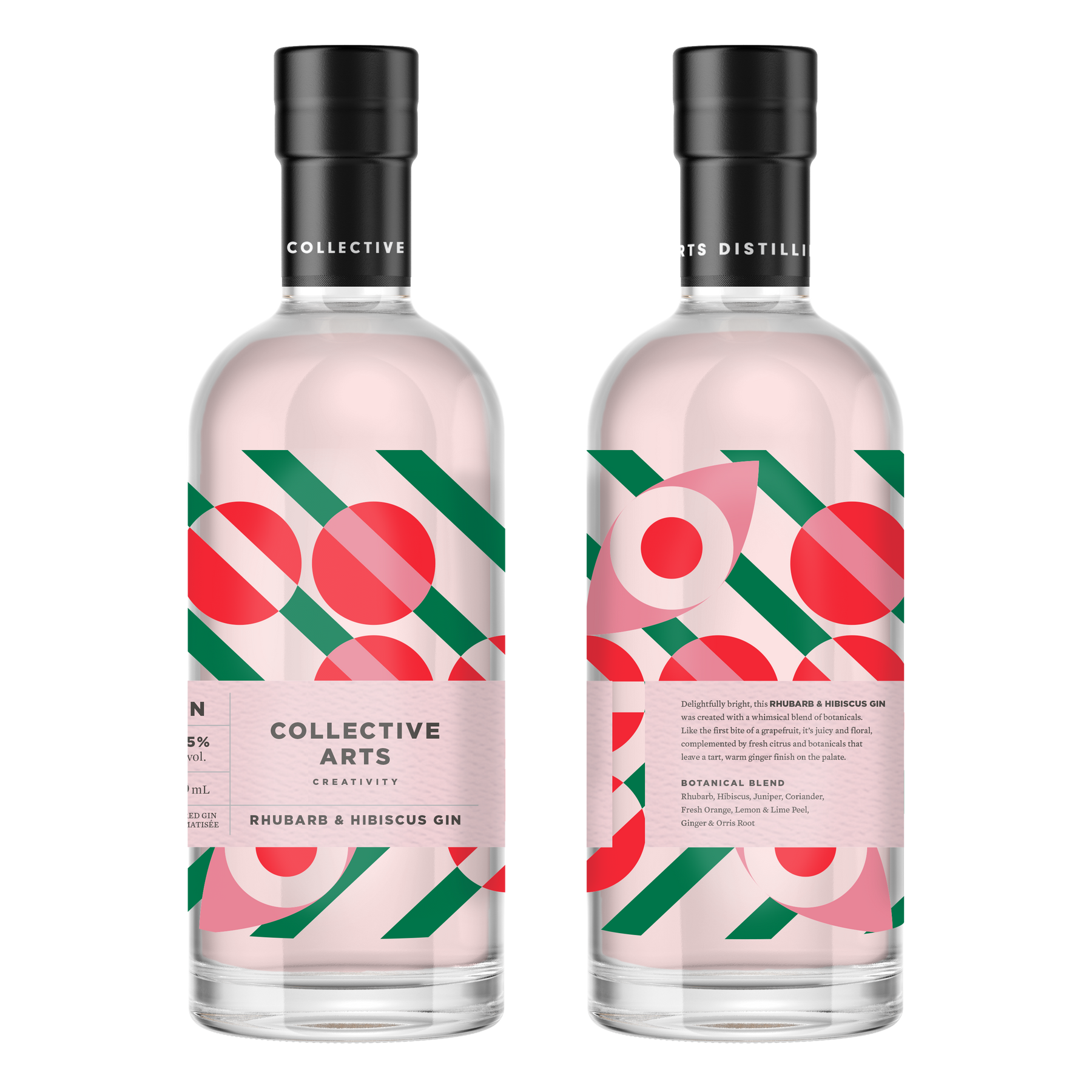 Rhubarb & Hibiscus Gin 200mL