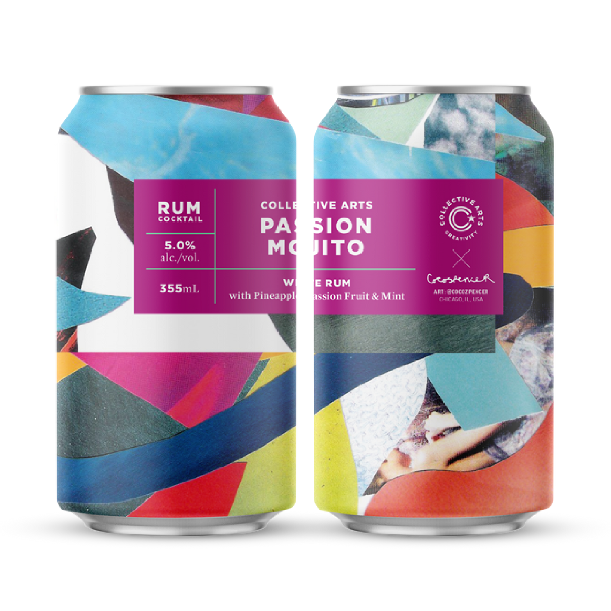 Passion Mojito Rum Cocktail