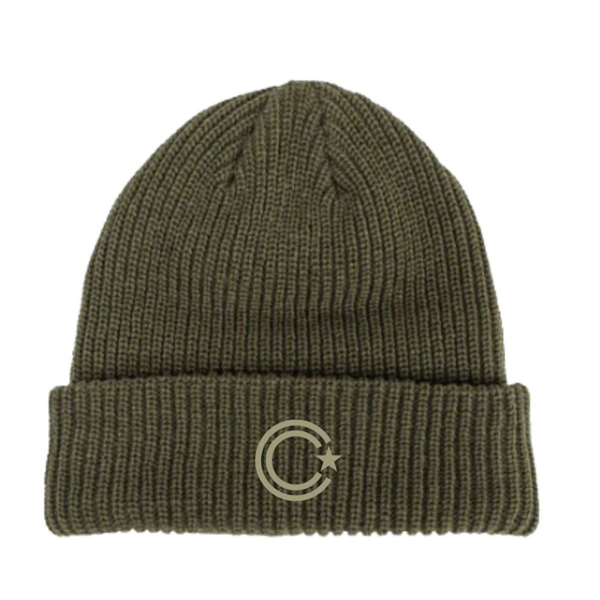 Collective Arts C-Star Toque | Olive Green