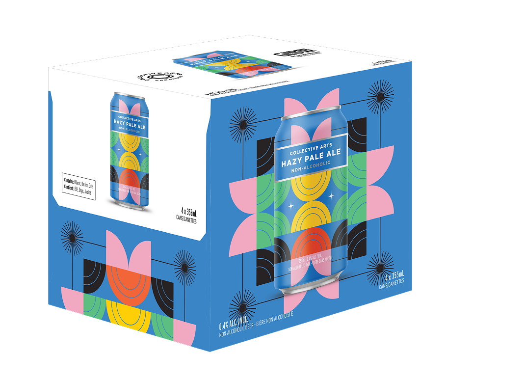 Non-Alcoholic Hazy Pale Ale (BF) (355ml 4-Pack)