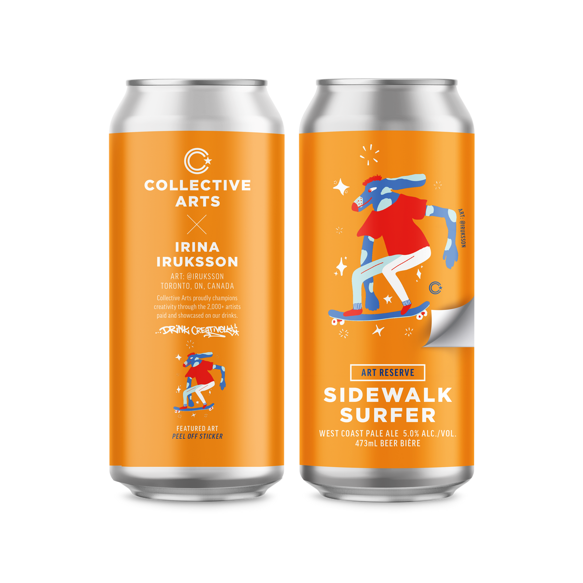 Sidewalk Surfer Pale Ale | Art Reserve
