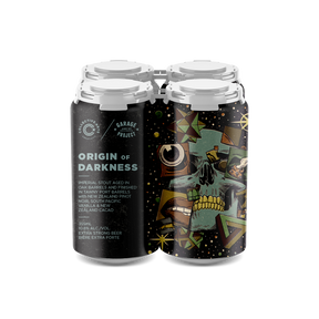 Origin of Darkness: Imperial Stout w/ Pinot Noir, Vanilla & Cacao (Garage Project Collab)